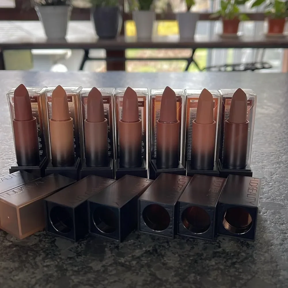 Huda Beauty Power Bullet Cream Glow Bossy Browns Lipstick pick your shade(s)!